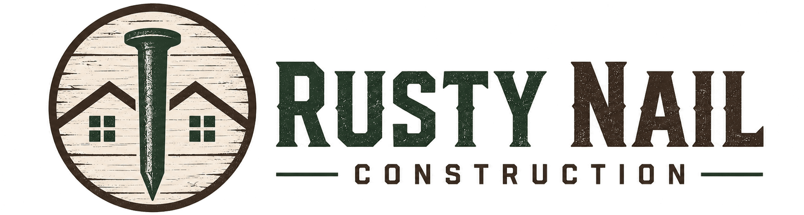 Rusty Nail Construction Logo